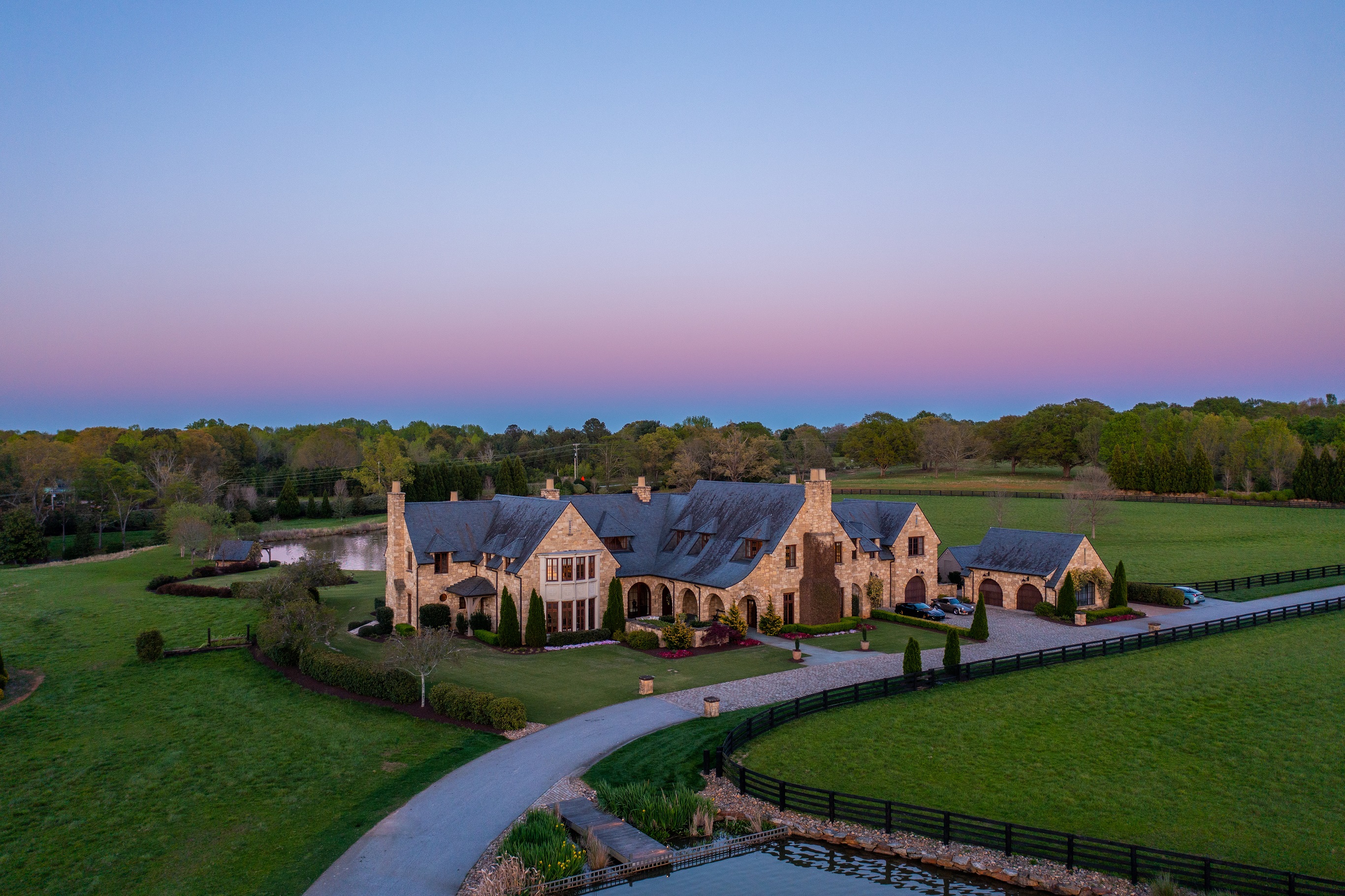 The Circle Creek Estate near Greenville, S.C. Hits the Market for $22 Million, Making It the Most Expensive Residential Listing in South Carolina